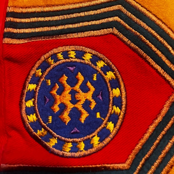 Hairston Roberson Ropa Southwest Vest. Vintage Boho - Picture 14 of 16